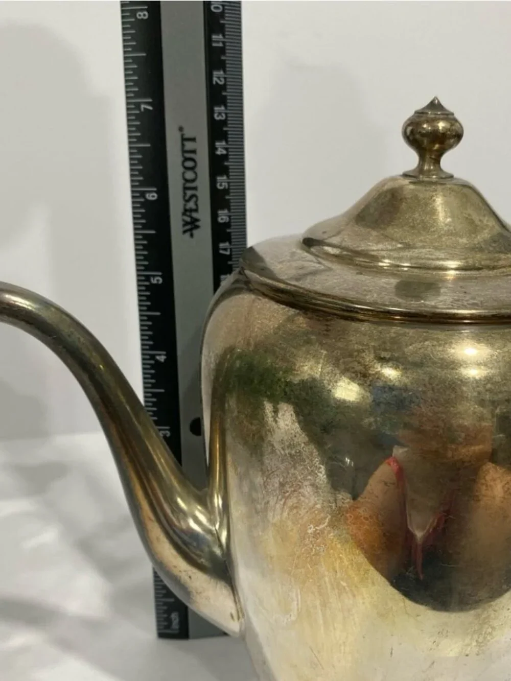 Vintage Antique FB Rogers Silver Plated Coffee Tea Serving Pot
